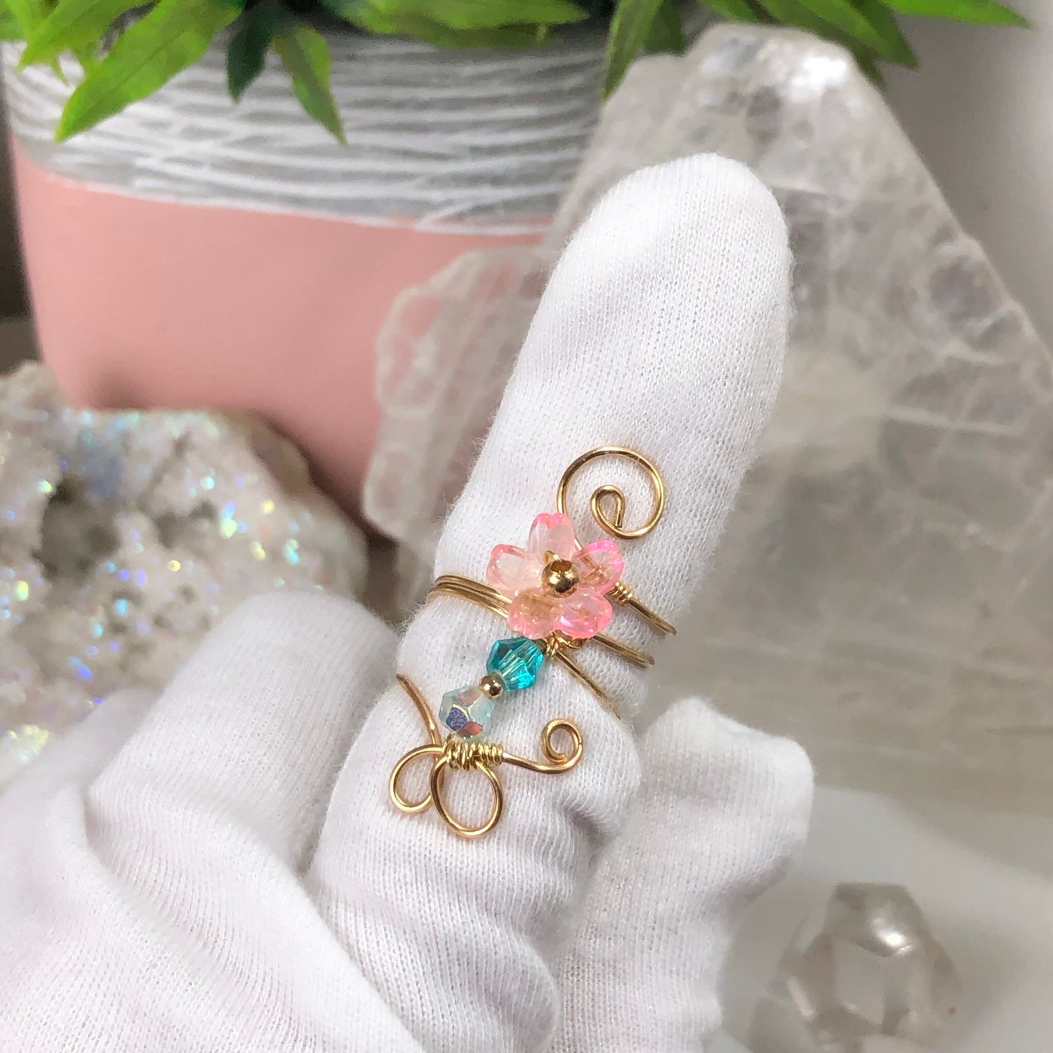 FLORAL FANTASY - Adjustable Ring