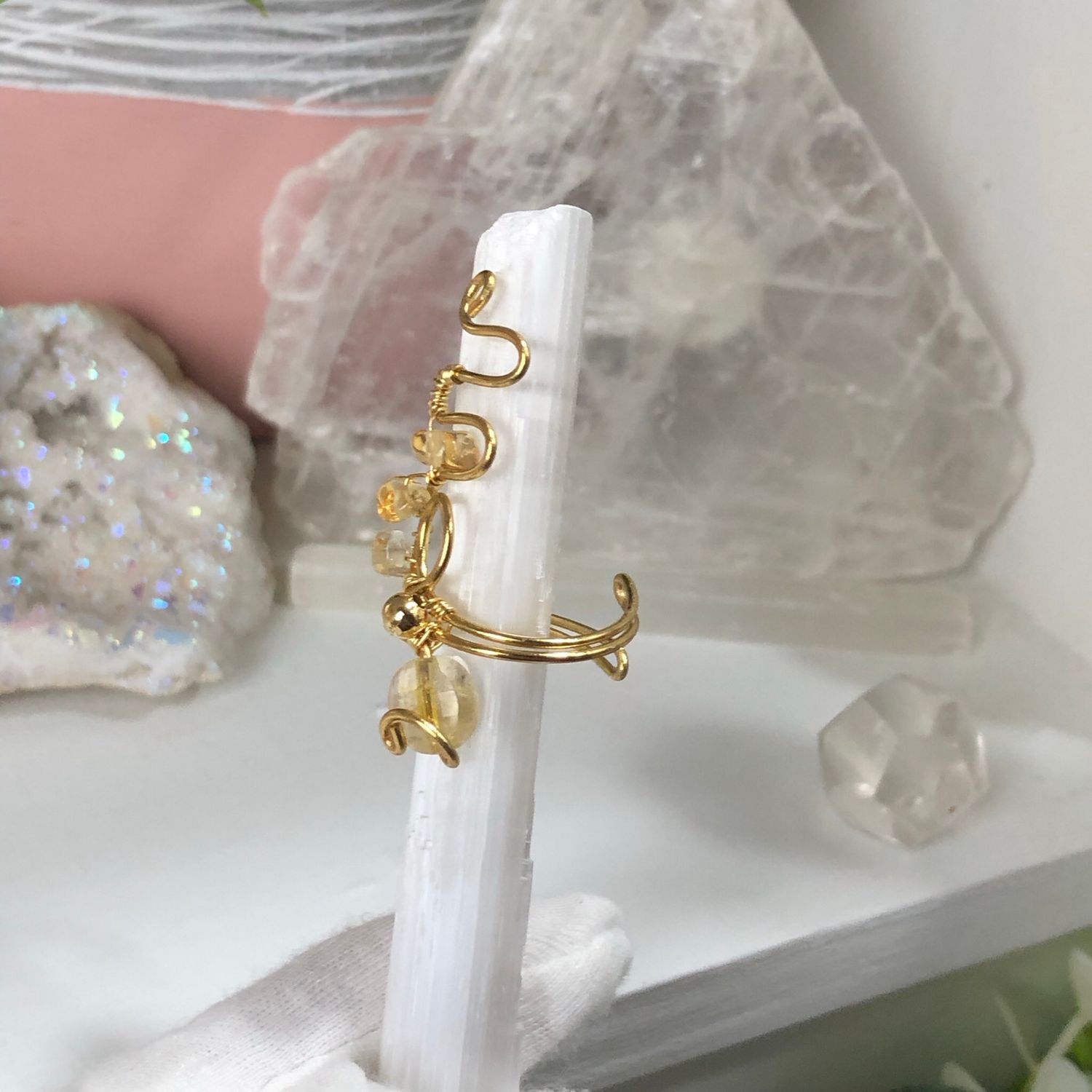 CITRINE - Adjustable Ring