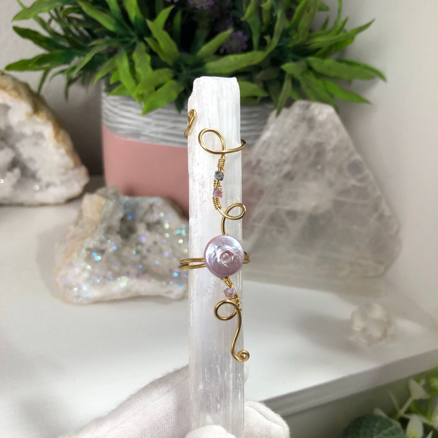 FRESH WATER PEARL - Adjustable Ring