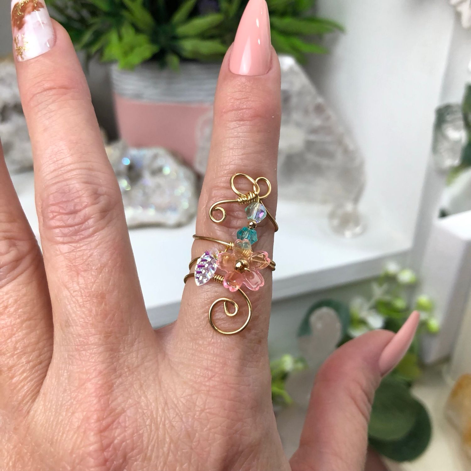 FLORAL FANTASY - Adjustable Ring
