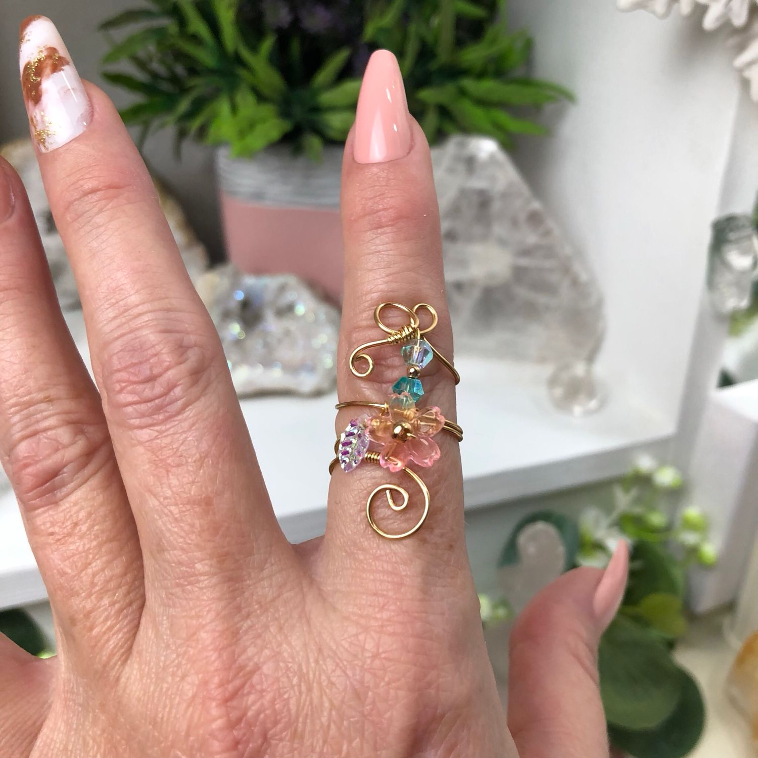 FLORAL FANTASY - Adjustable Ring