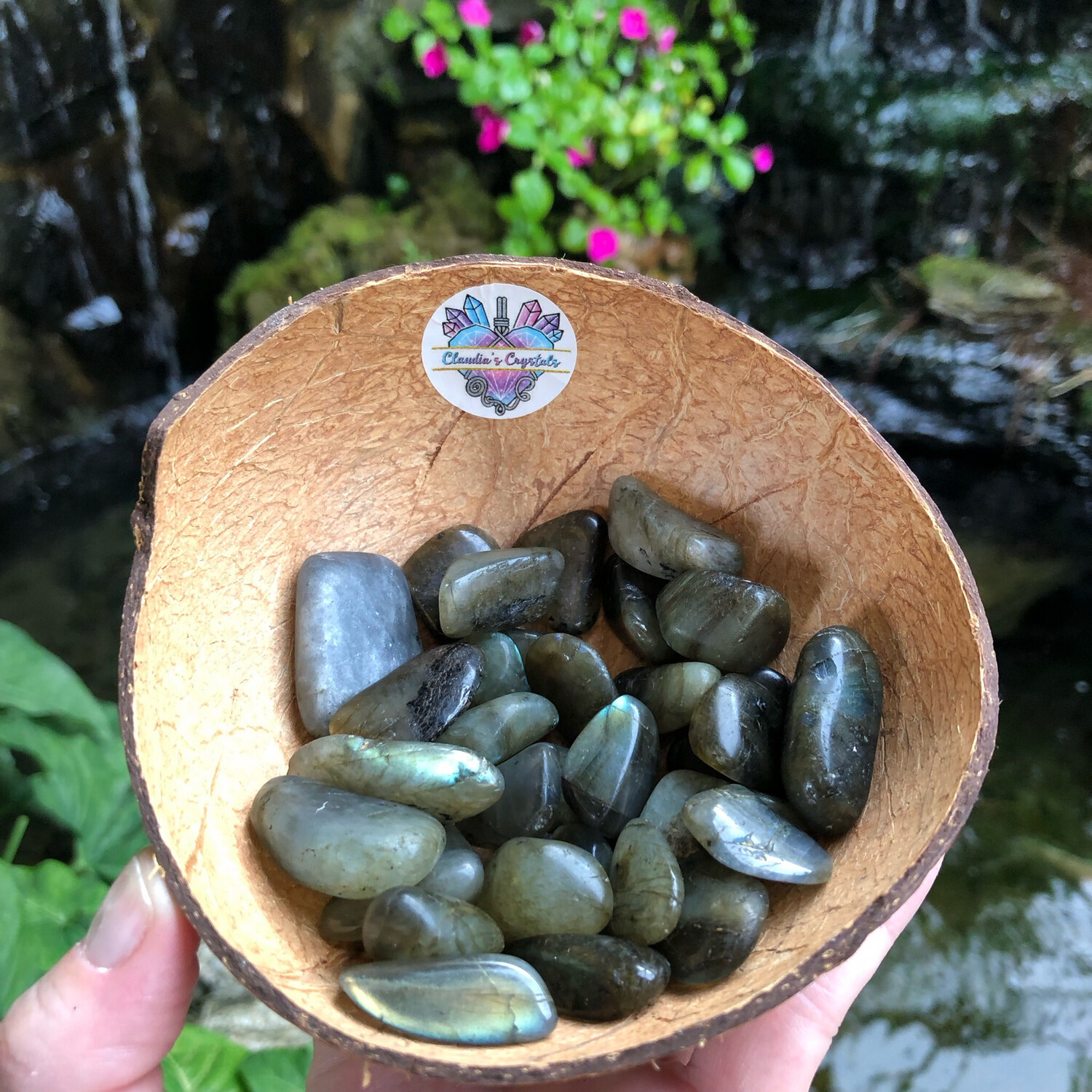LABRADORITE - Tumbled Stone - Medium
