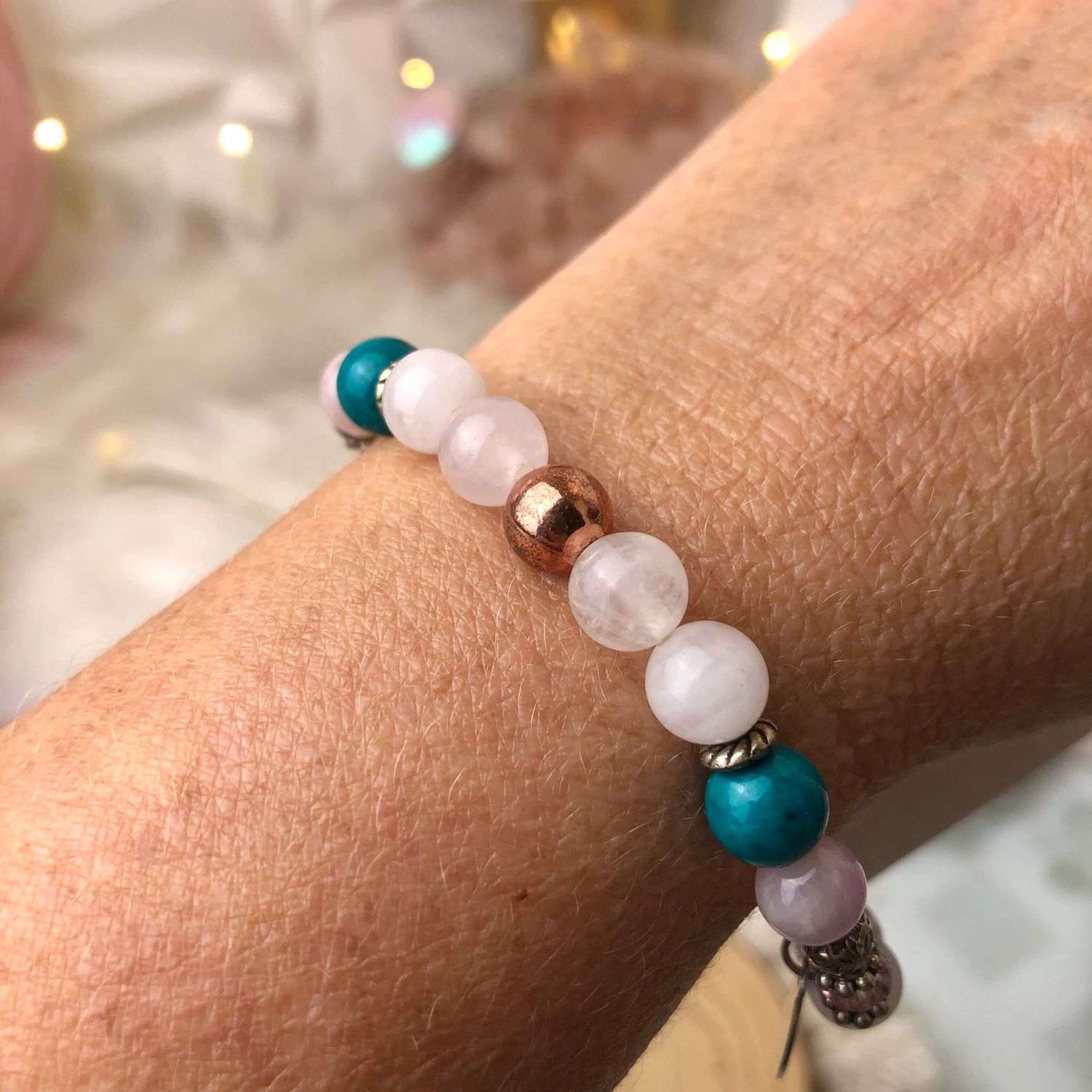 MISCARRIAGE SUPPORT - Gemstone Stretch Bracelet