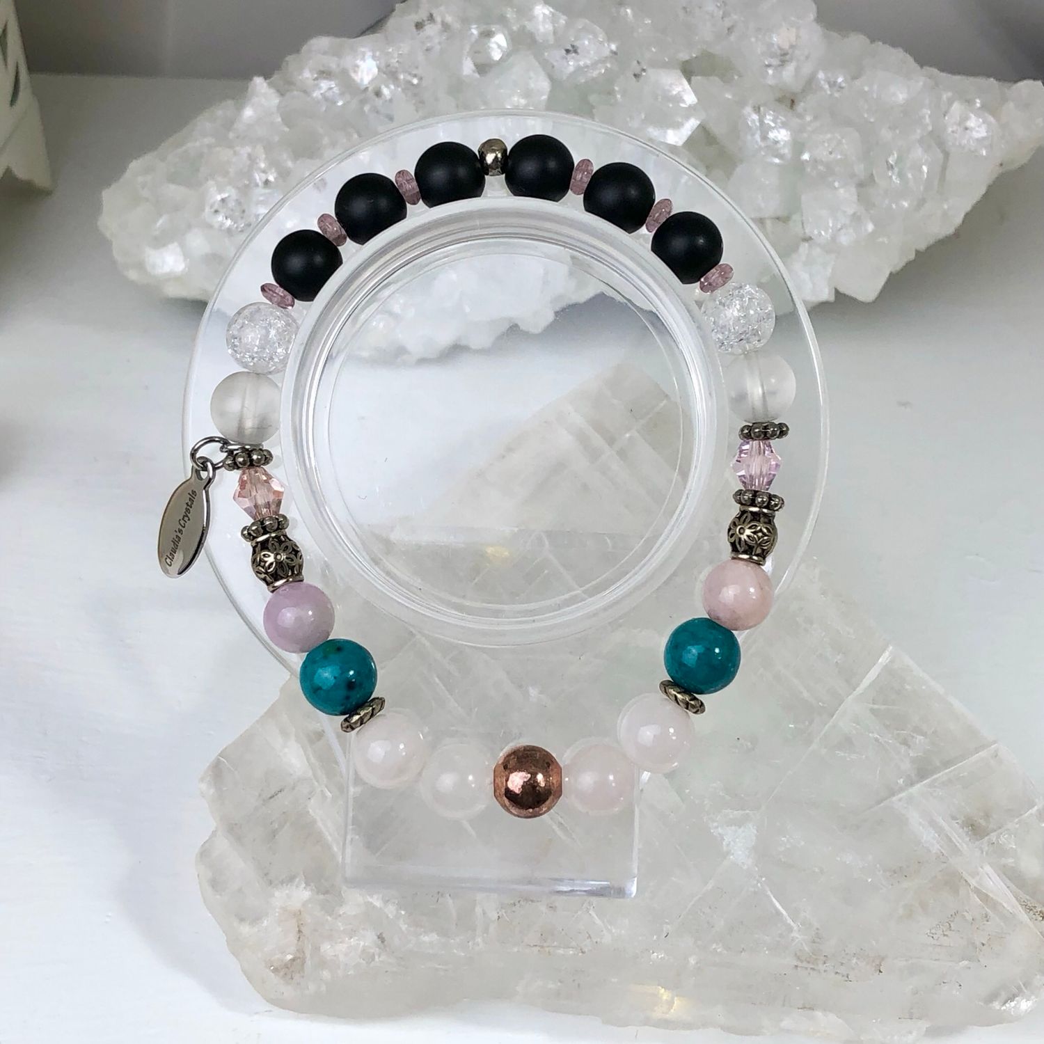 MISCARRIAGE SUPPORT - Gemstone Stretch Bracelet