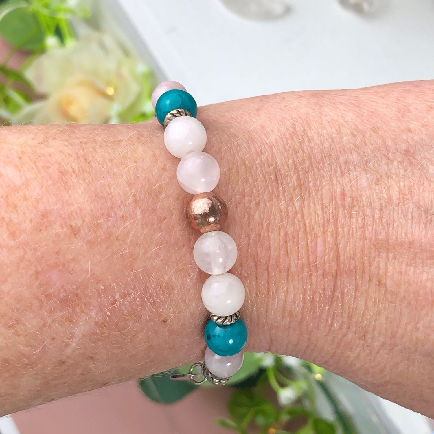 MISCARRIAGE SUPPORT - Gemstone Stretch Bracelet