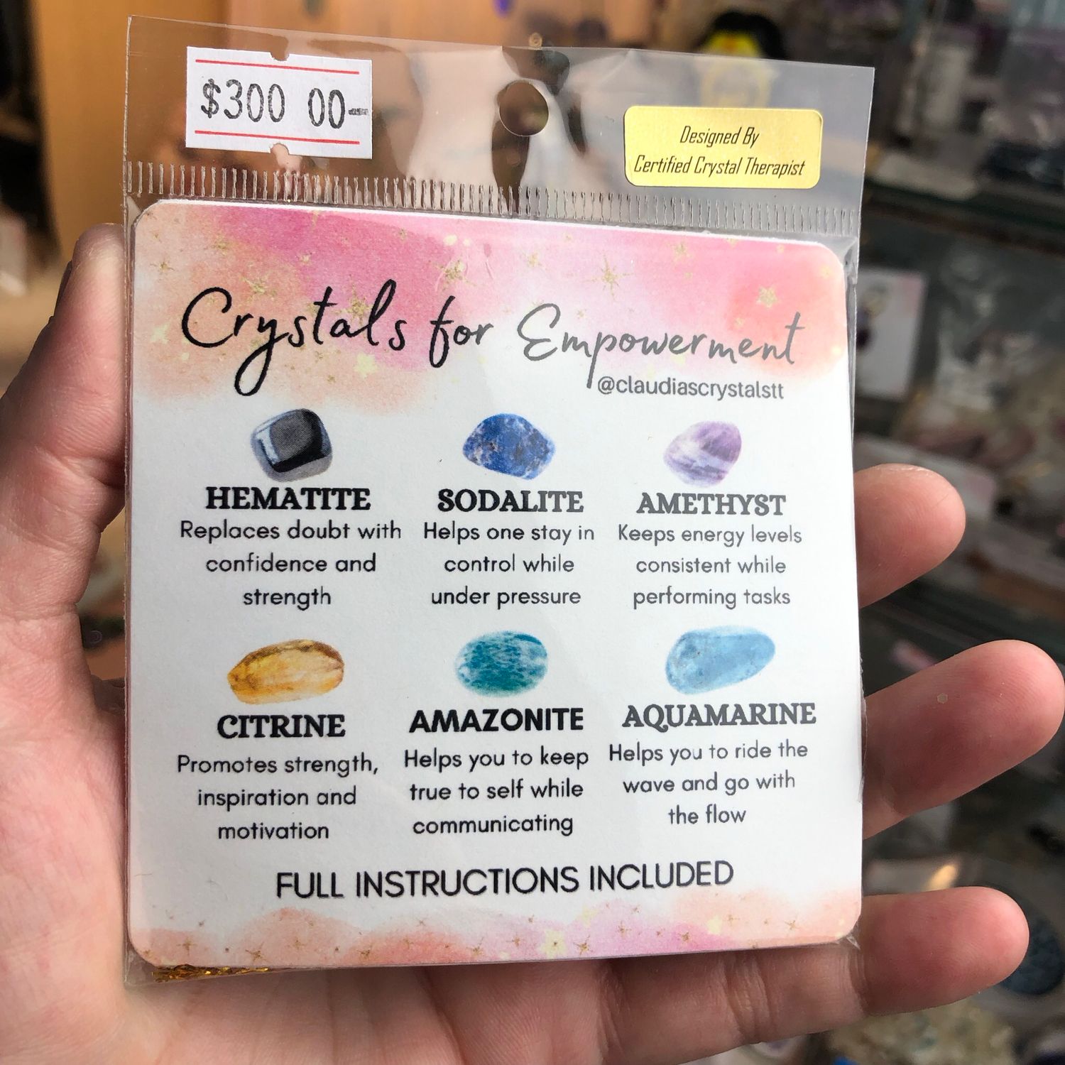 Crystals for Empowerment - Crystal Therapy Kit
