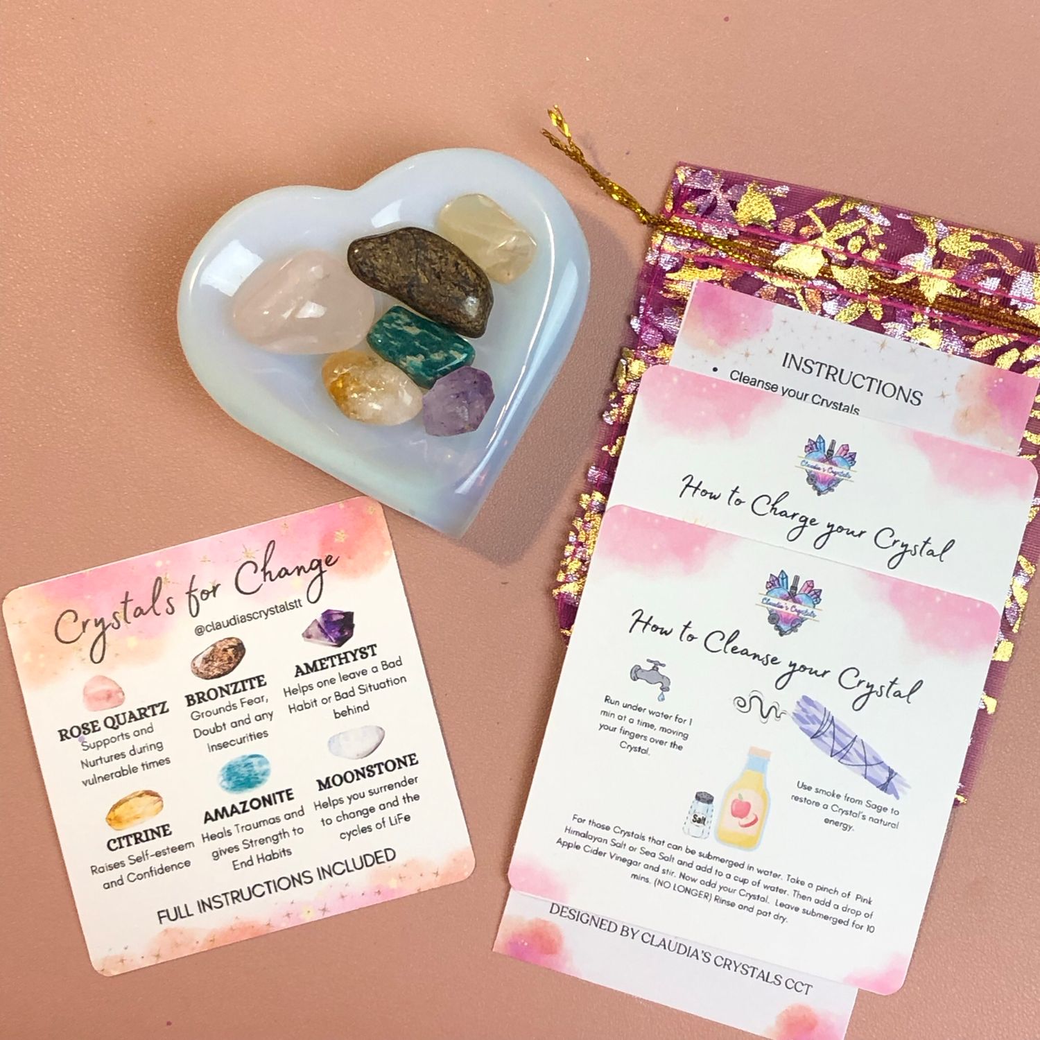 Crystals for Change - Crystal Therapy Kit