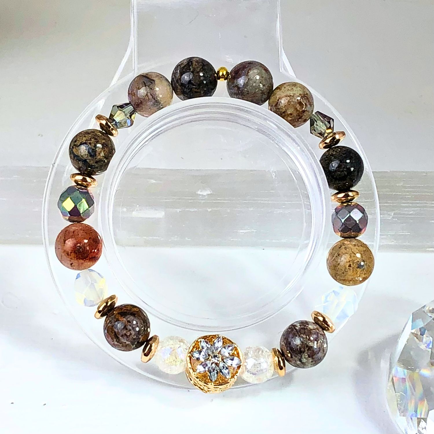 PIETERSITE - Crystal Therapy Bracelet - Stretch 7.5” PIETERSITE - Crystal Therapy Bracelet - Stretch 7.5”