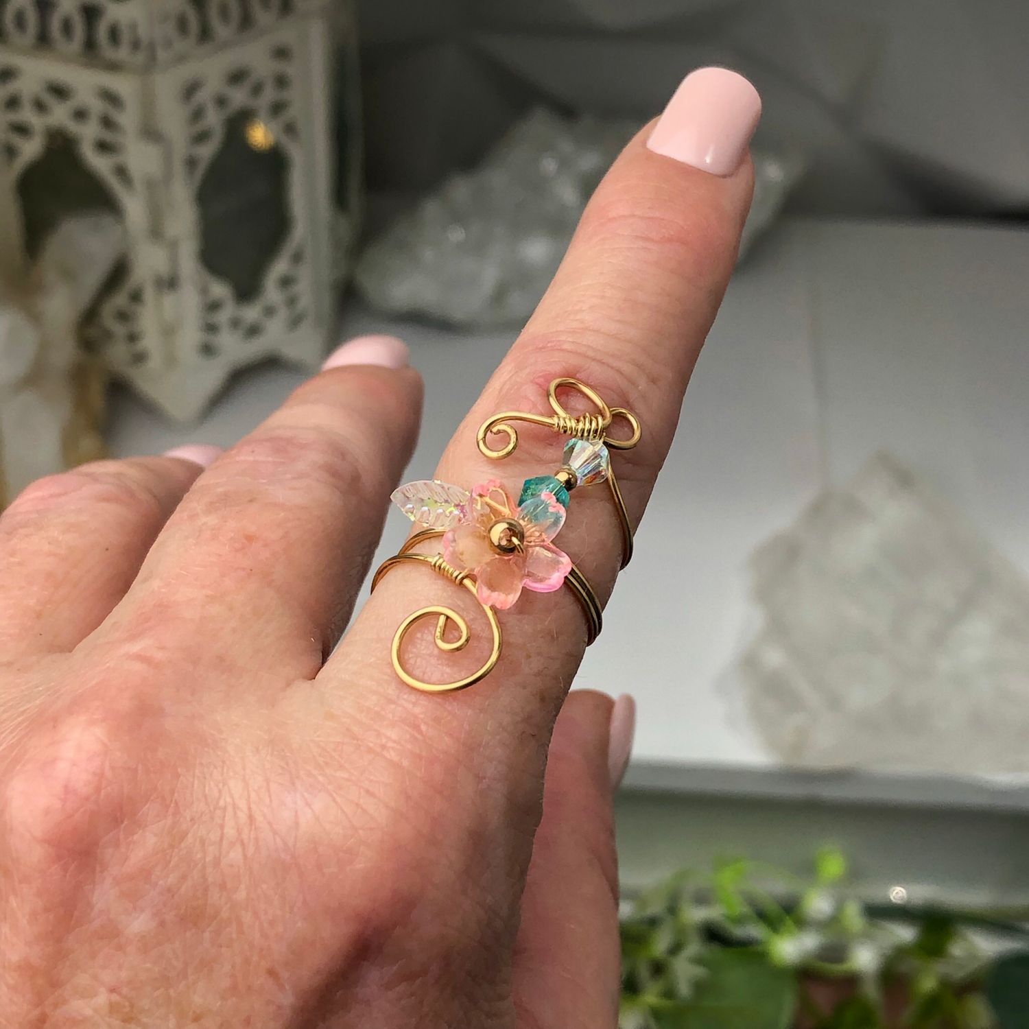 FLORAL FANTASY - Adjustable Ring