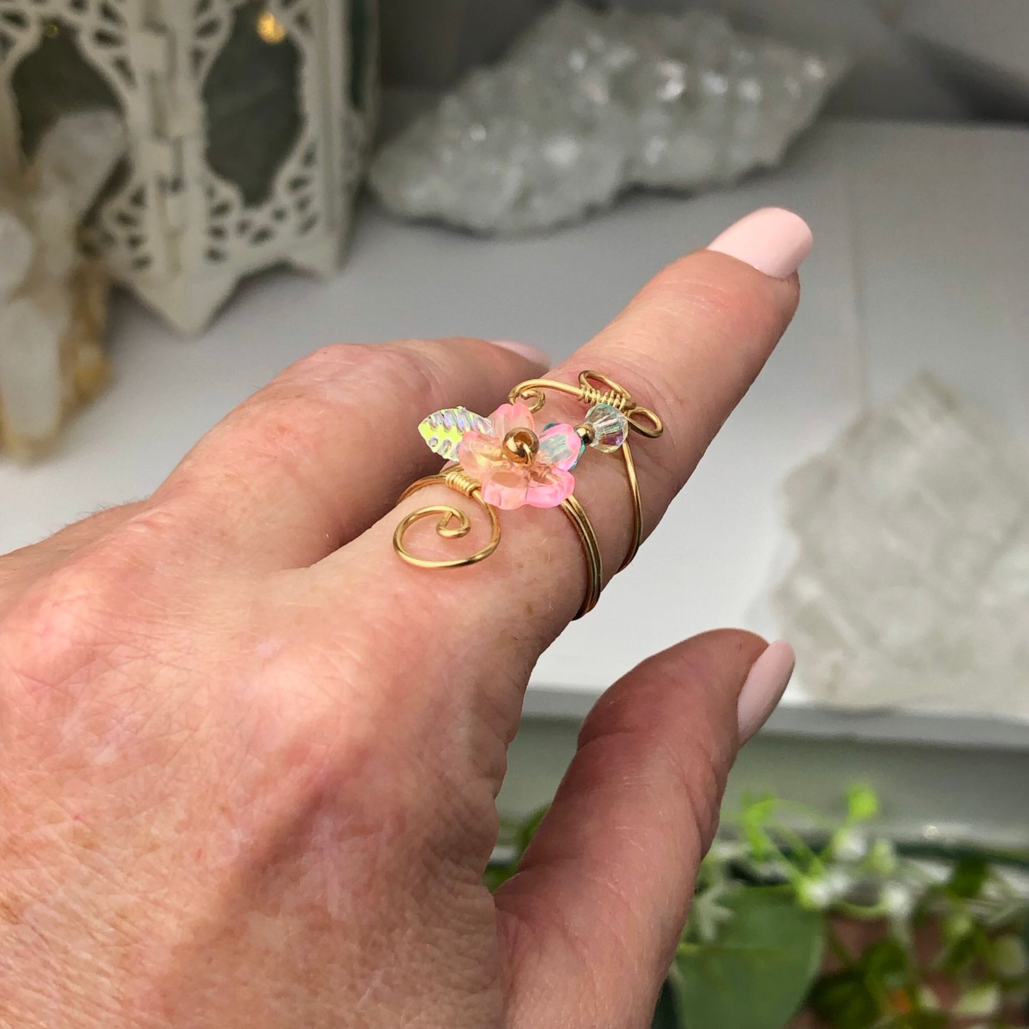 FLORAL FANTASY - Adjustable Ring