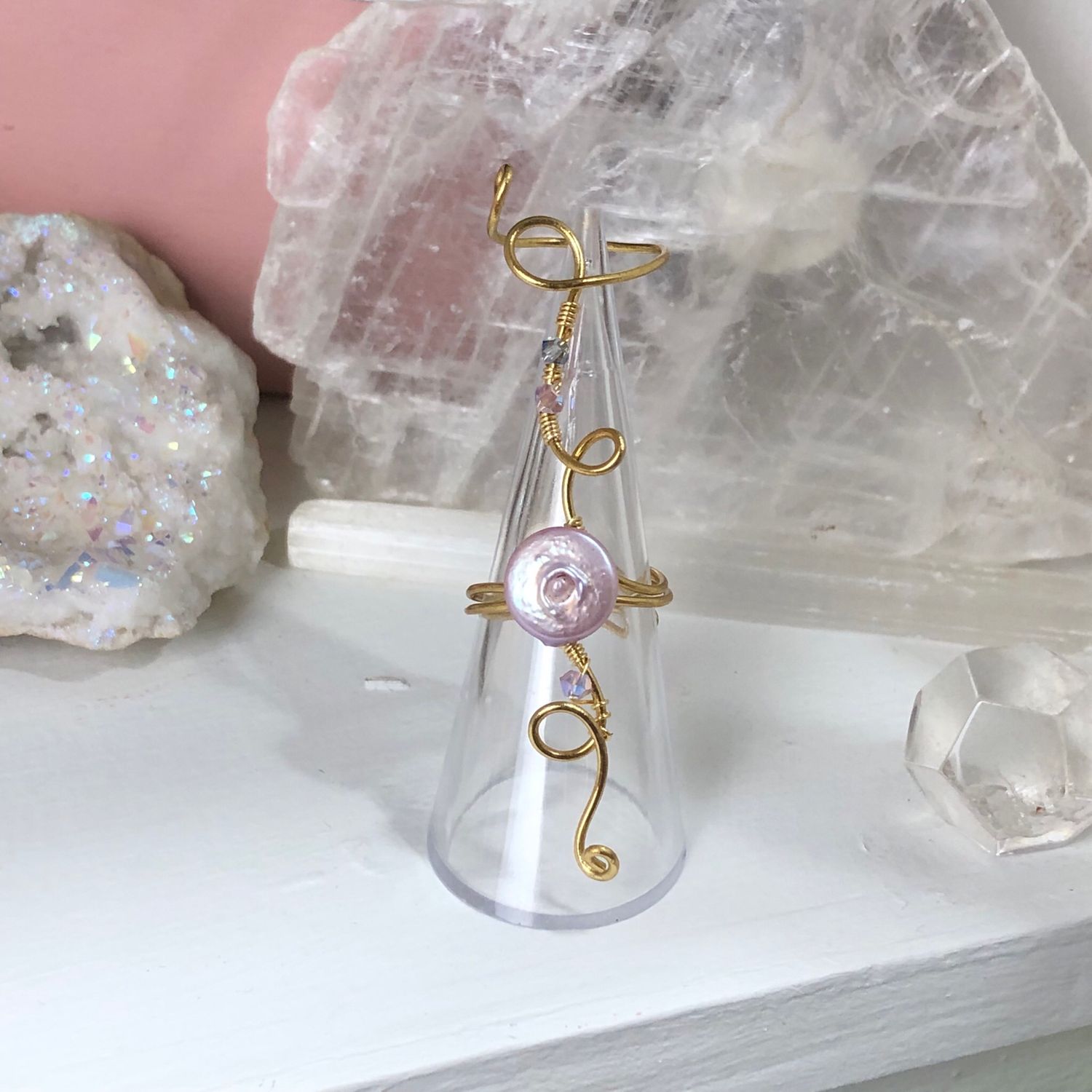 FRESH WATER PEARL - Adjustable Ring