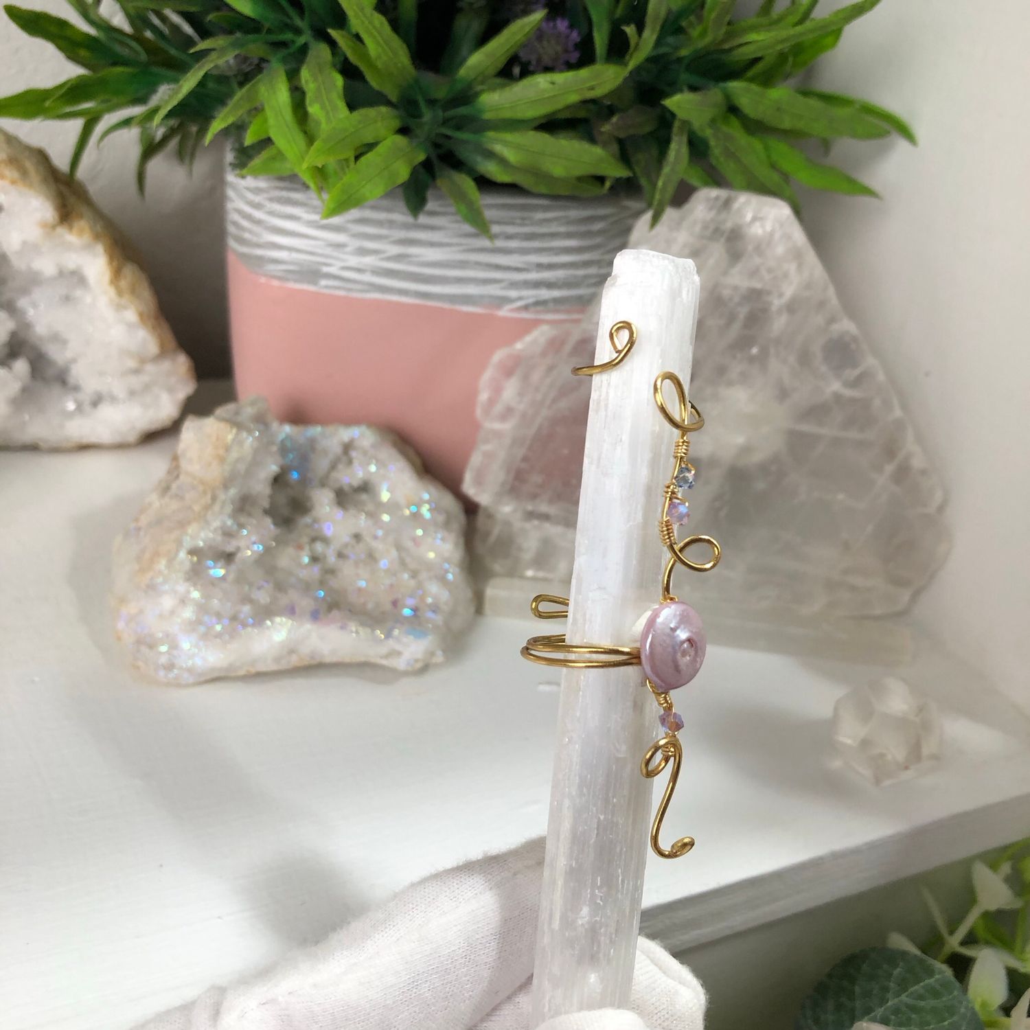 FRESH WATER PEARL - Adjustable Ring