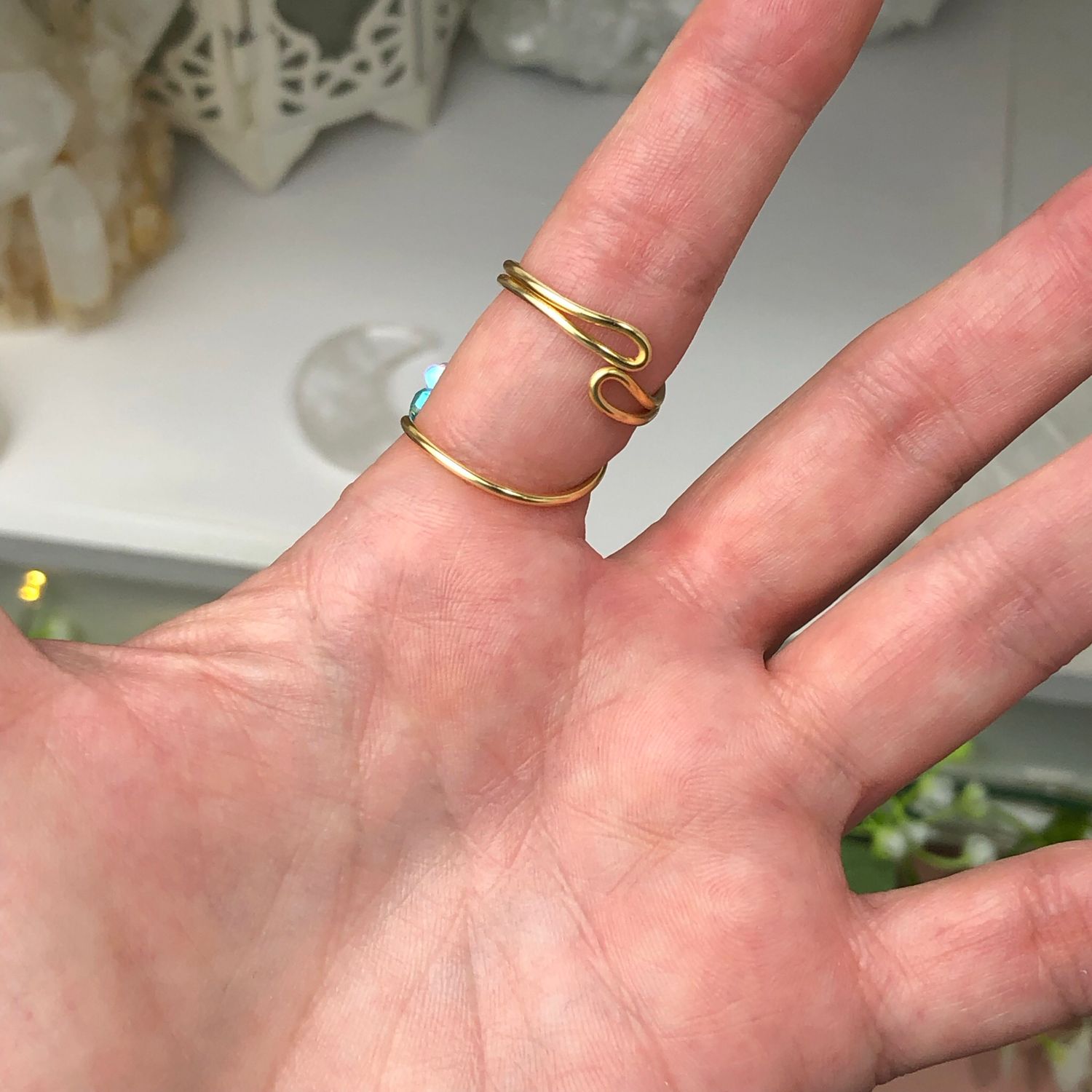 AMETHYST - Adjustable Ring