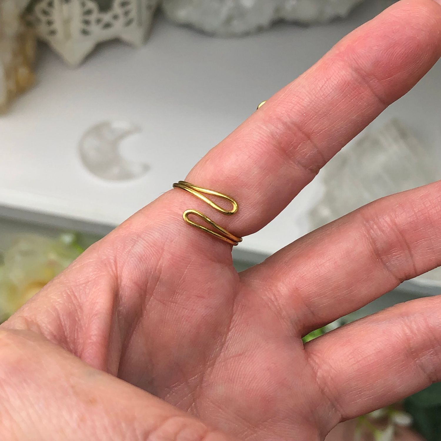 CITRINE - Adjustable Ring