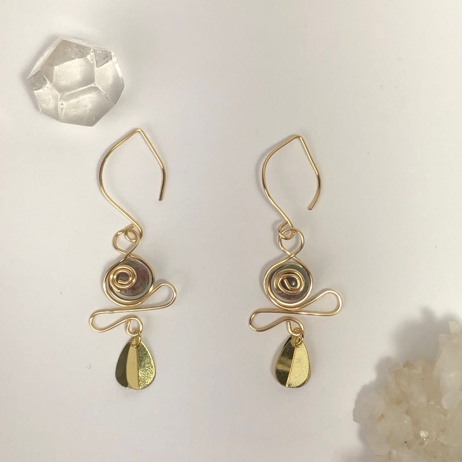 Kashgar Garnet Earrings - Goddess Collection