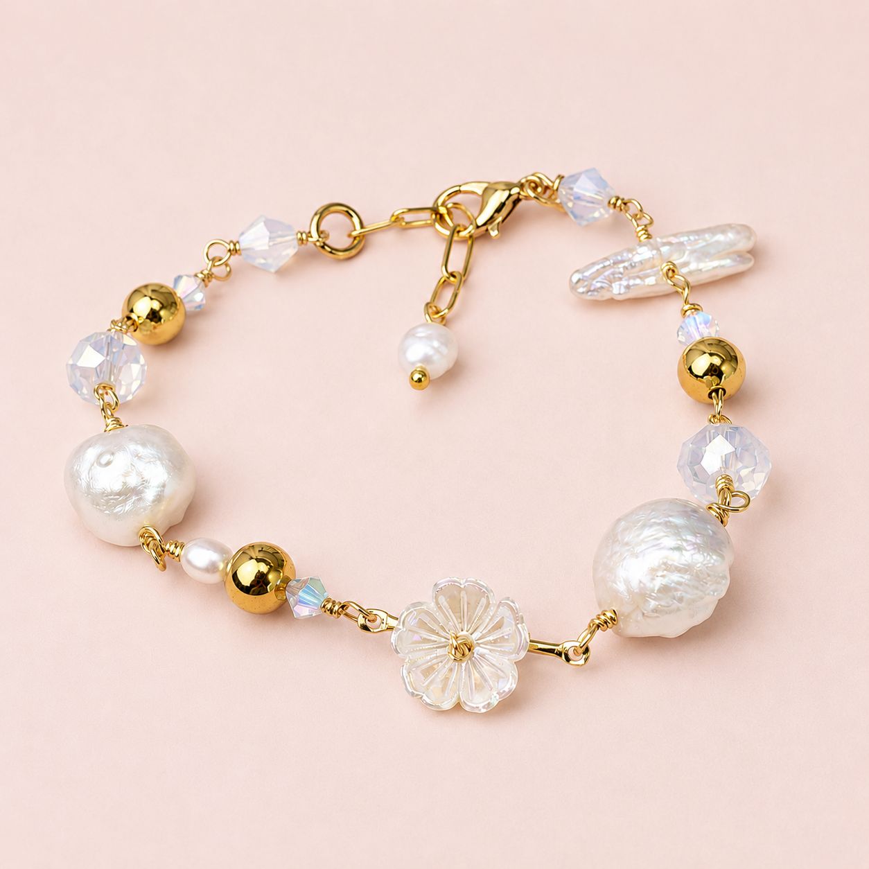 PEARLS | PEARLS | PEARLS - Crystal Therapy Bracelet &amp; Earring Set