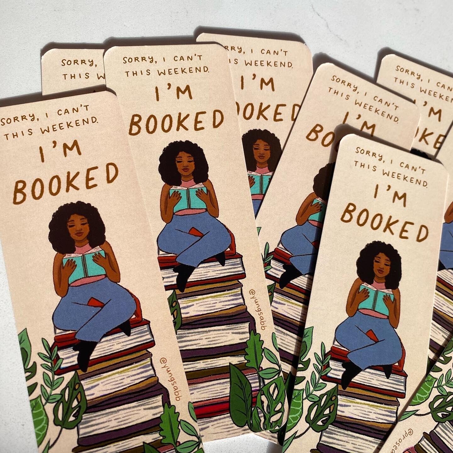 Sorry, Im Booked Bookmark