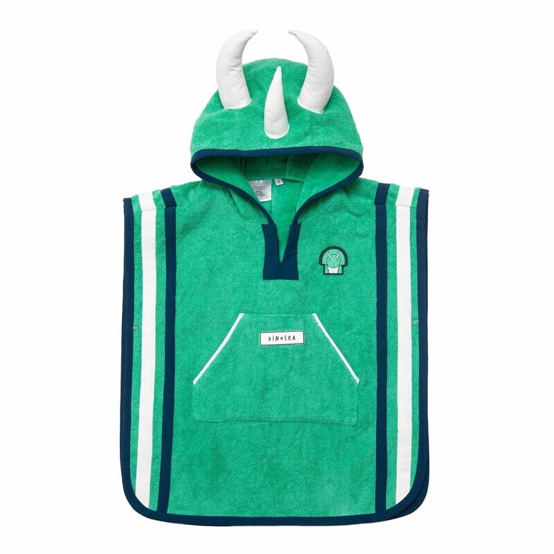 Spike the Dino  - Poncho Towel
