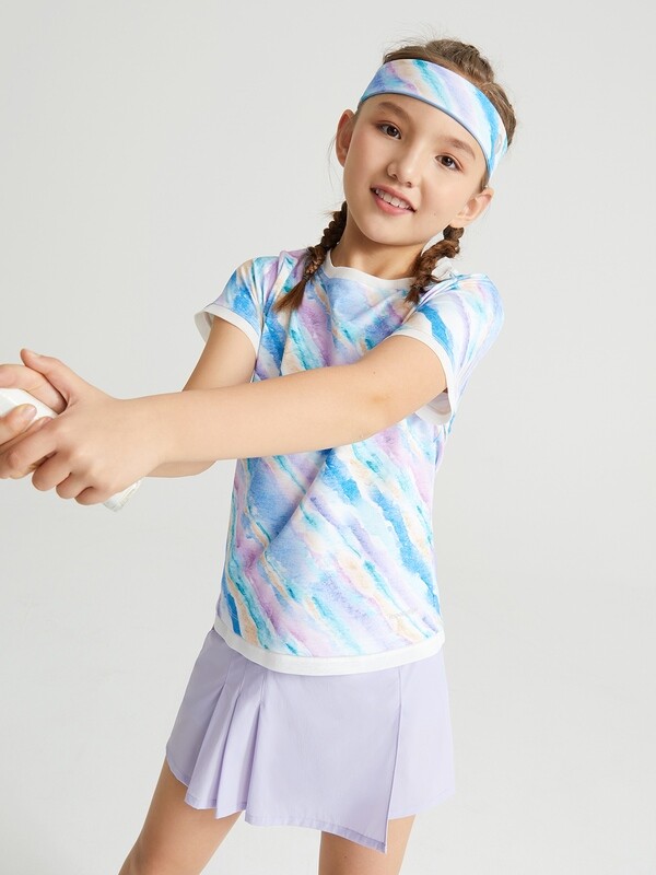 Back Open Short Sleeves - Impressions of Teresita