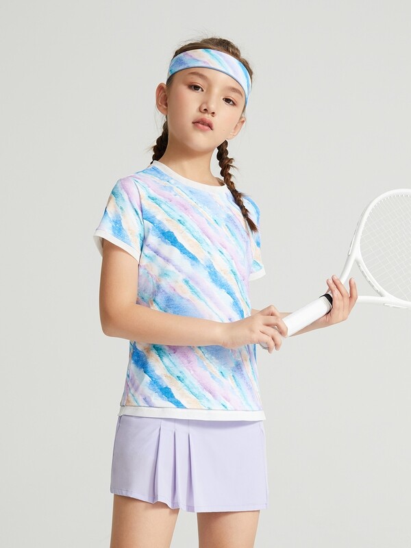Back Open Short Sleeves - Impressions of Teresita