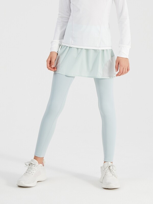 Twister Skirt with Leggings - Blue Glass