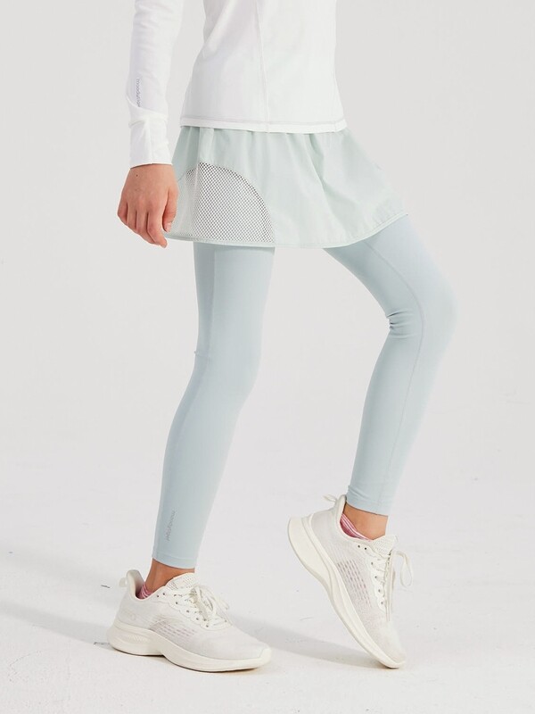 Twister Skirt with Leggings - Blue Glass