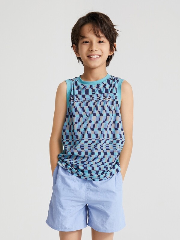 Palmas Tank - Palmas Blue