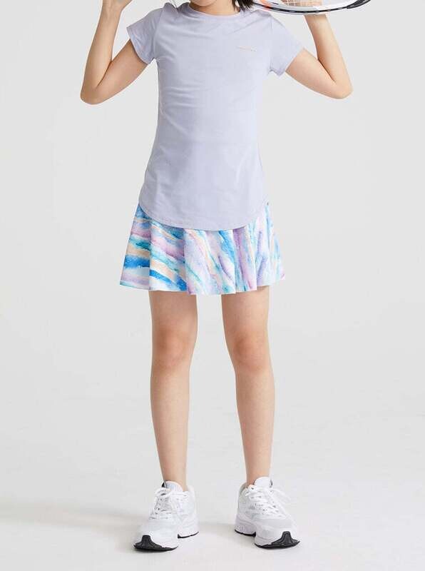 Girl&#39;s Lightweight Sports Tee - Navy Cosmos