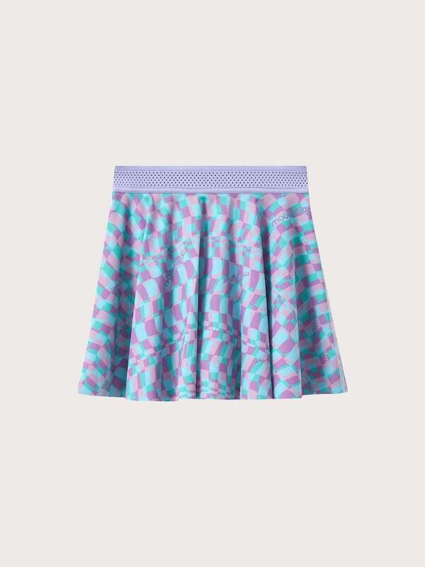 Flared Skort - Palmas Beach Purple