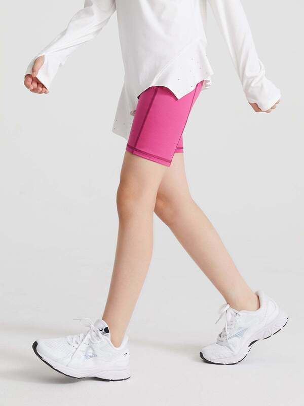 Biking Half Shorts - Cactus Flower