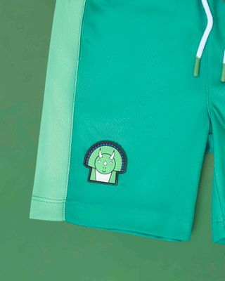 Spike the Dinosaur Bike Rider Shorts