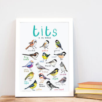 Sarah Edmonds- Tits of the World- Prints