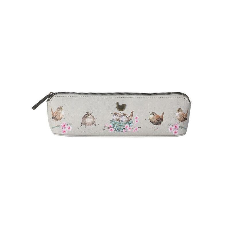 Wrendale Pencil Case/Brush Bag- Wren