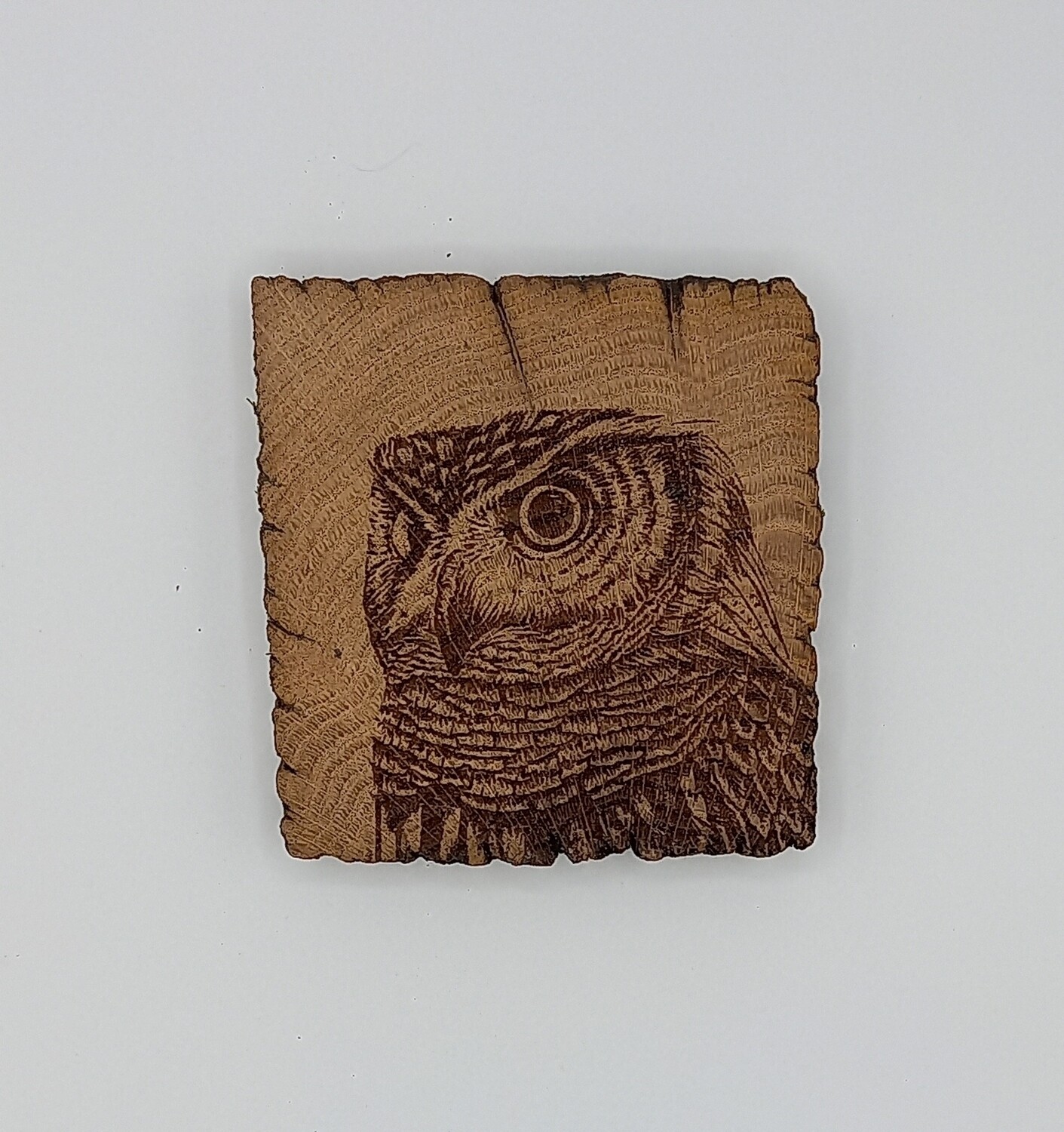 Oak Fence Post Coasters-Various Designs