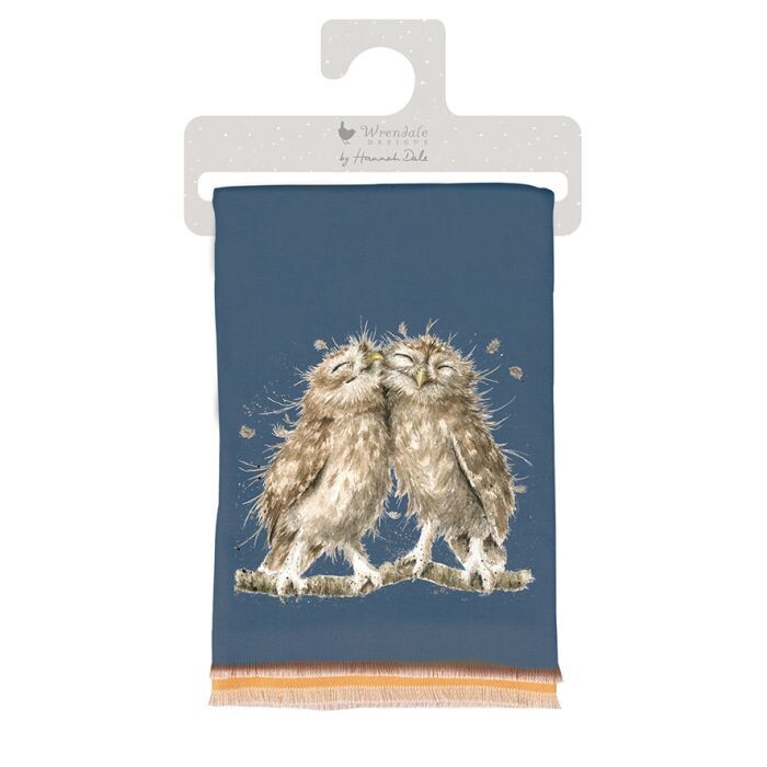 Wrendale Winter Scarf- Owls