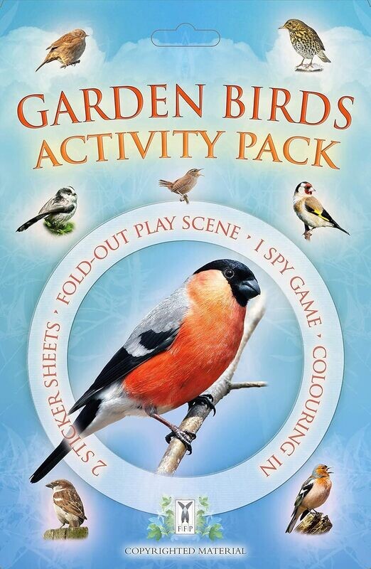 Activity Pack: Garden Birds: Part of the Activity Pack Nature Series for Children Aged 3 to 8 Years