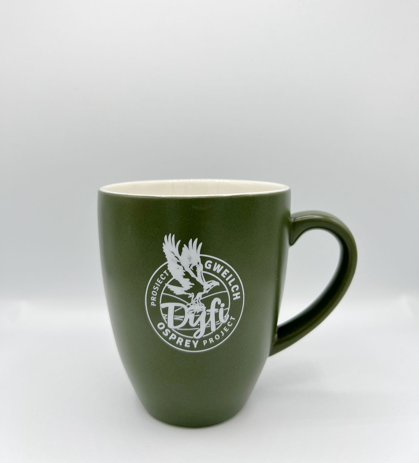Dyfi Osprey Project Branded Mug - Pebble/Pine