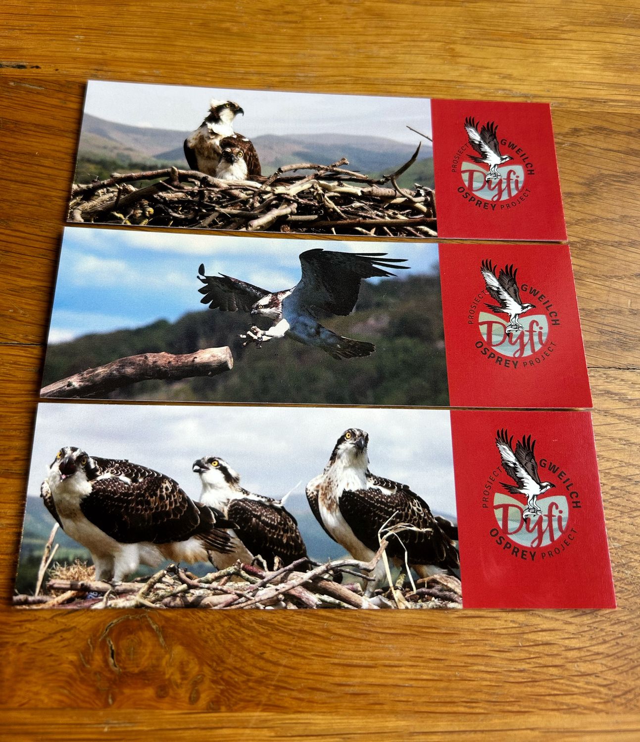 Set of 3 DOP Bookmarks