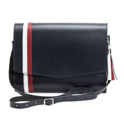 Leather Shoulder Bag - British Edit