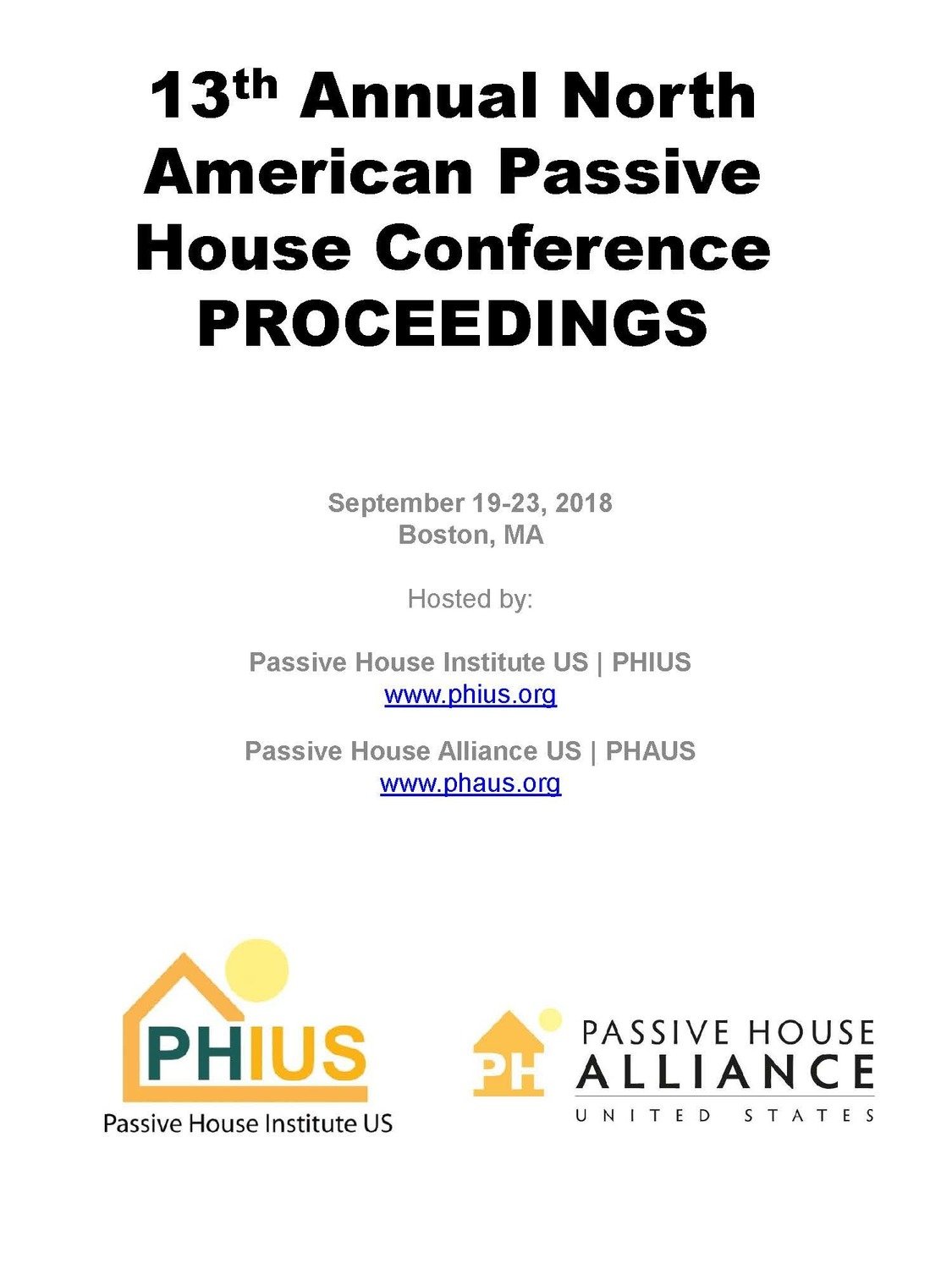 2018 Conference Proceedings - PRINT