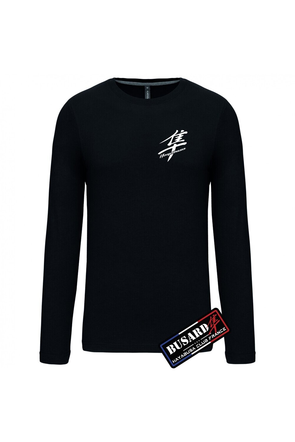T SHIRT COL ROND MANCHES LONGUES