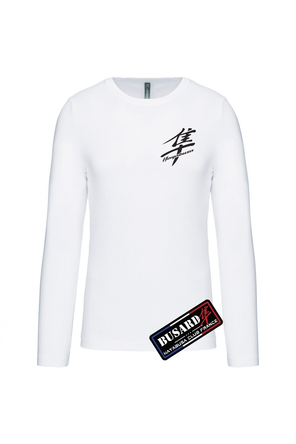 T SHIRT COL ROND MANCHES LONGUES