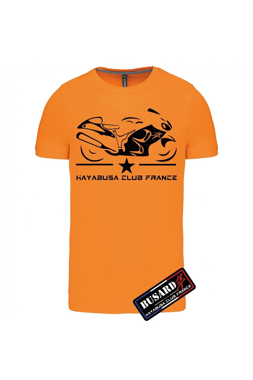 T SHIRT HAYABUSA + HAYABUSA CLUB FRANCE