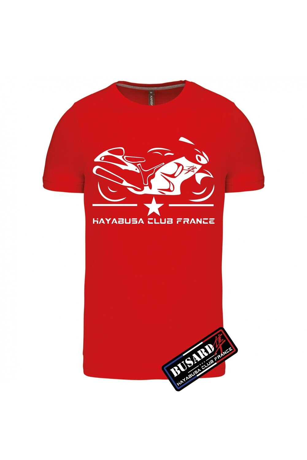 T SHIRT HAYABUSA + HAYABUSA CLUB FRANCE
