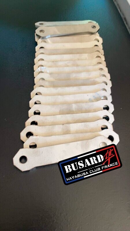 KIT BIELLETTES RABAISSEMENT -30mm INOX