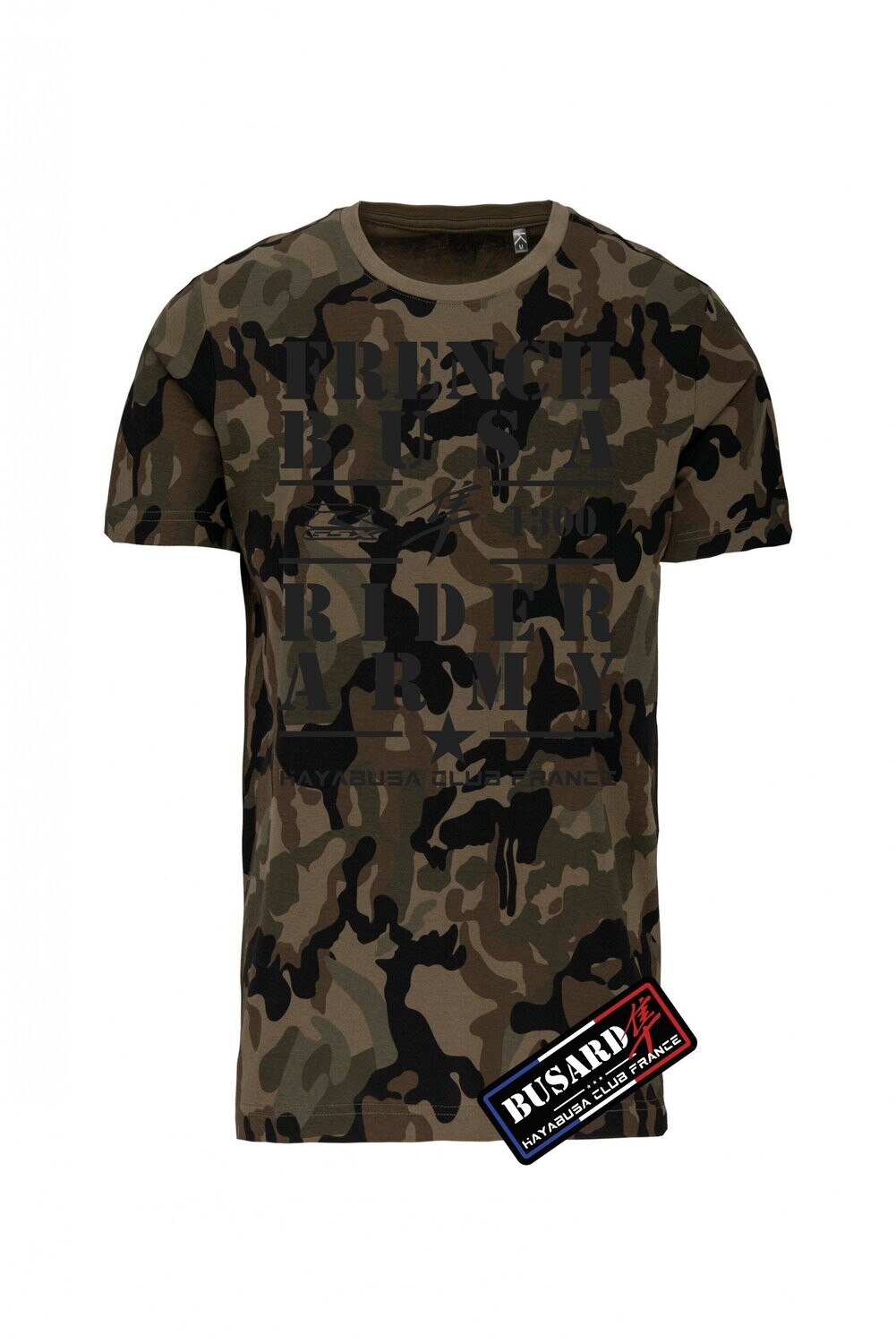 TEE SHIRT 1300 FRENCH BUSA CAMOUFLAGE HOMME
