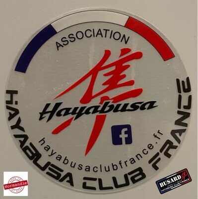 STICKER HCF OFFICIEL TRANSPARENT