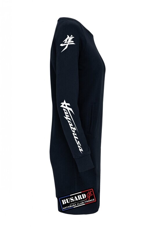 ROBE LOUNGE MOLLETON NAVY HAYABUSA GEN3
