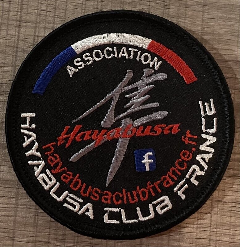 PATCH OFFICIEL HAYABUSA CLUB FRANCE