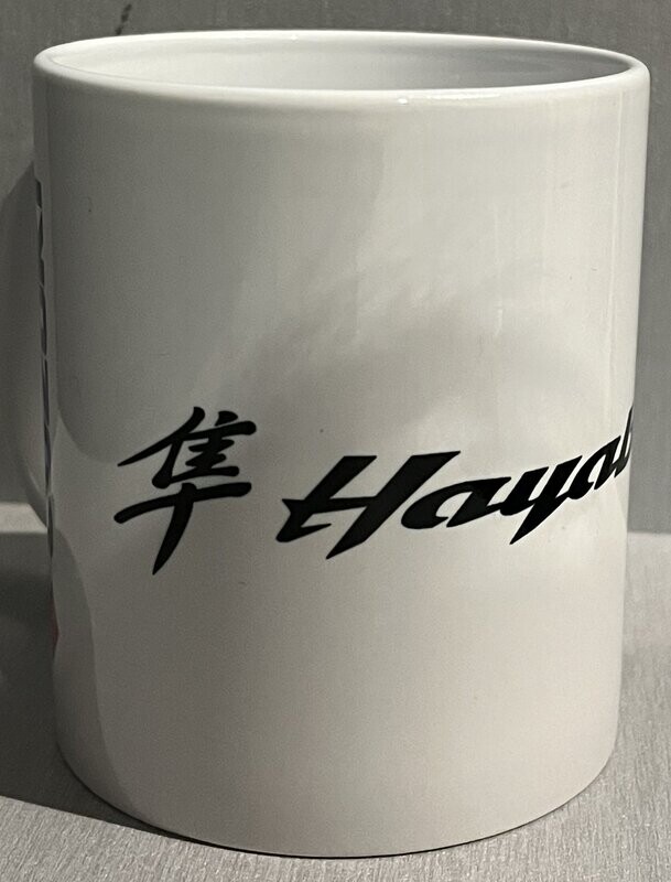 MUG HAYABUSA GEN1 BLANC/NOIR